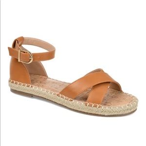 JOURNEE COLLECTION Lyddia Ankle Strap Espadrille Sandal
